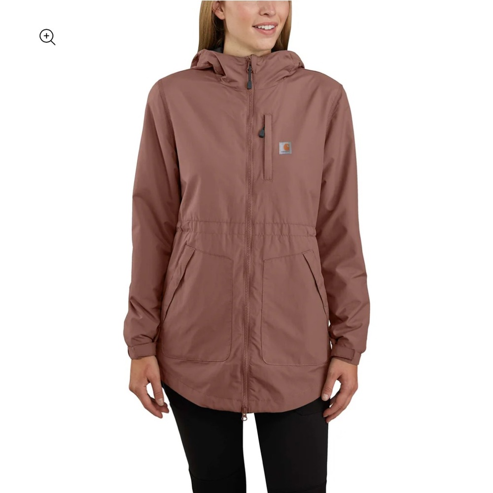 Size Medium Carhartt Womens Rockford Rain/Lightweight Coat/Jacket